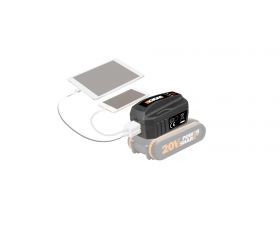 Worx WA4009 - Powerbank para baterías 20V